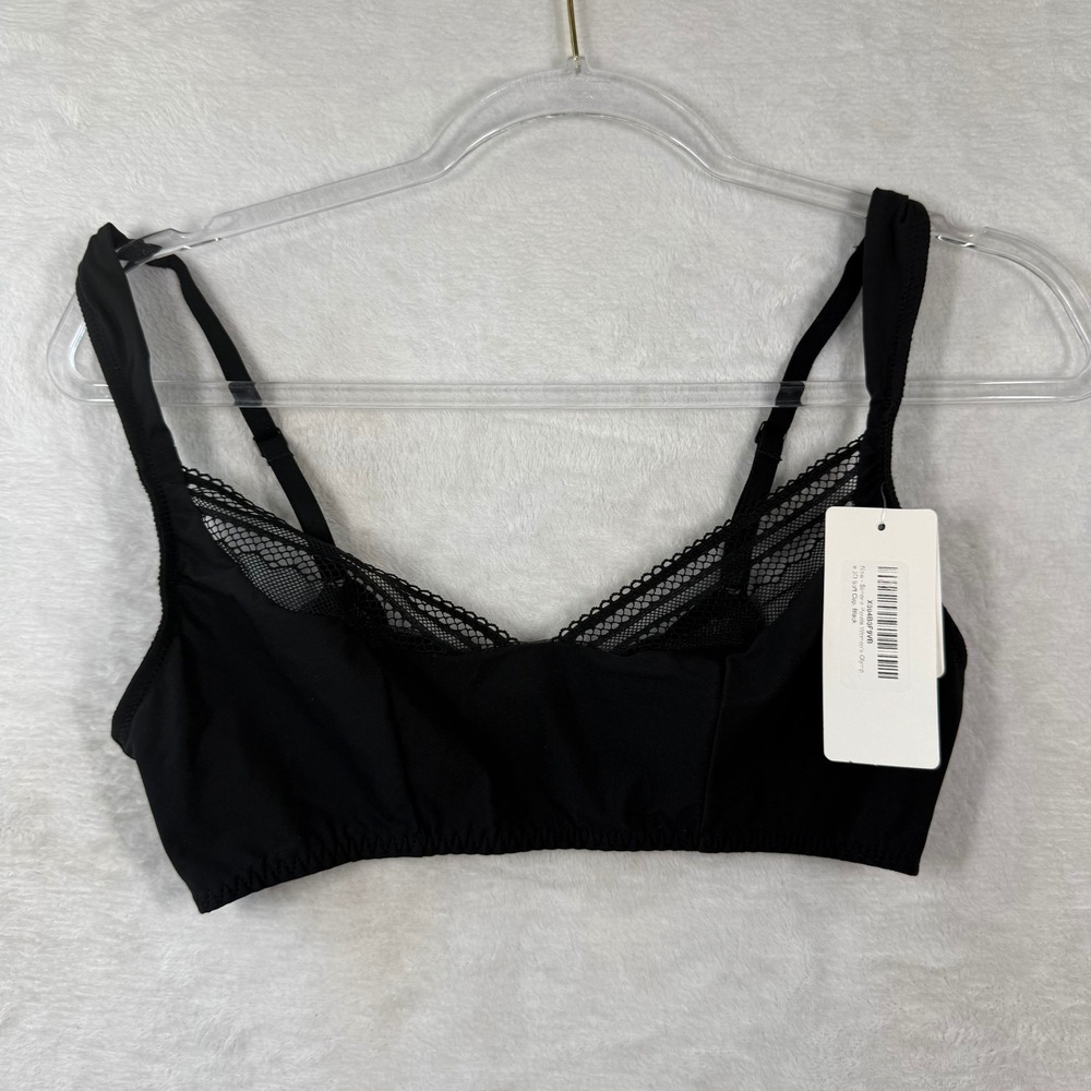 Simone Perele Women Olympie 3D Soft Cup Bra Black Lace 36B 1C5210 NEW